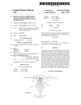 (12) United States Patent (10) Patent No.: US 9,121,672 B2 Tubb) (45) Date of Patent: Sep