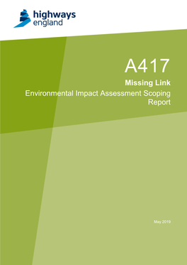 Missing Link Environmental Impact Assessment Scoping Report