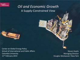 Oil and Economic Growth a Supply-Constrained View