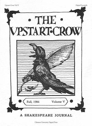 Upstart Crow Vol V Digital Facsimile Clemson University Digital Press