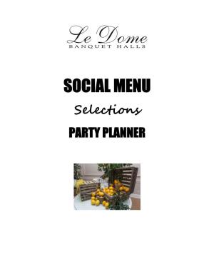 View Social Party Planner