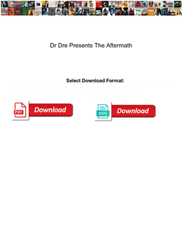 Dr Dre Presents the Aftermath