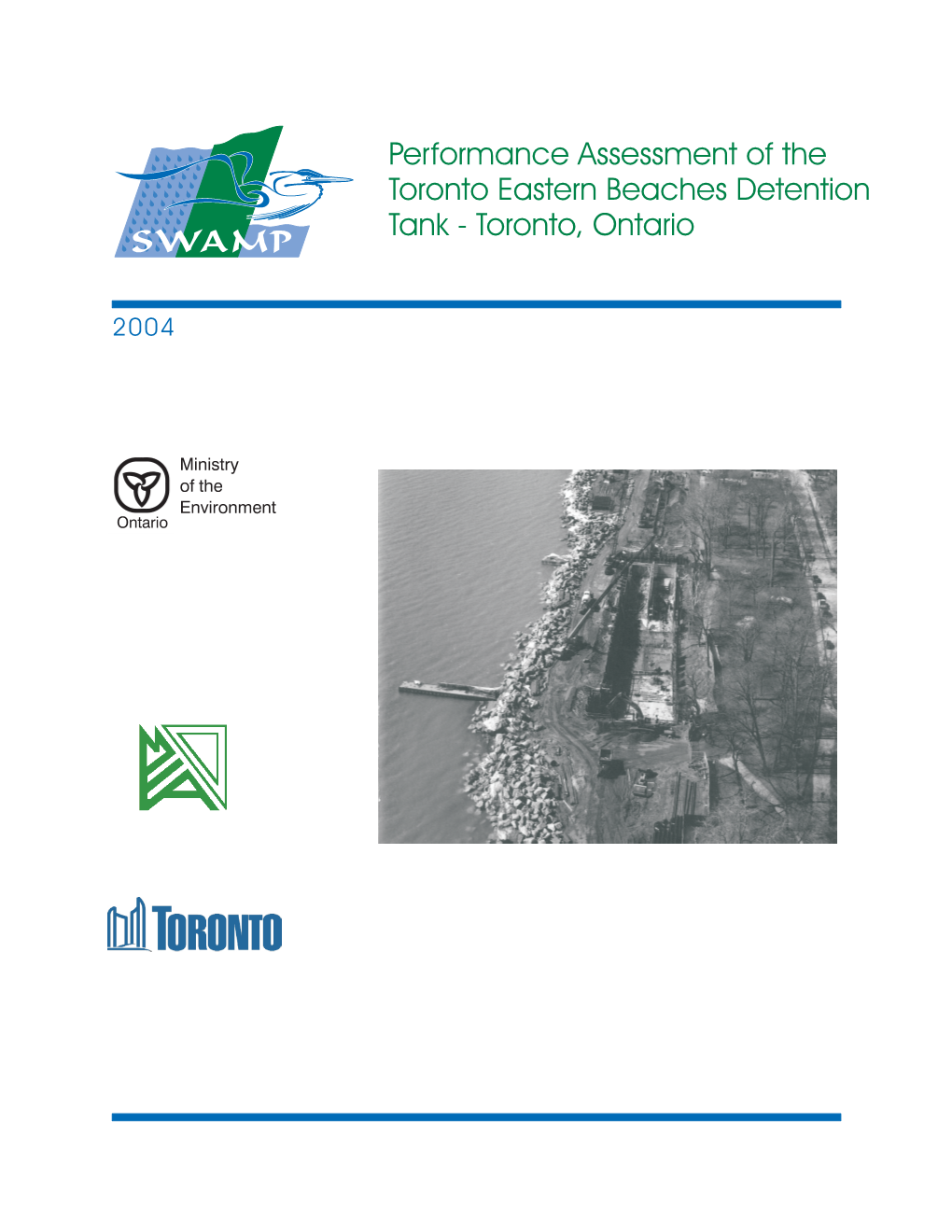 Performance Assessment of the Eastern Beaches Detention Tank - Toronto, Ontario