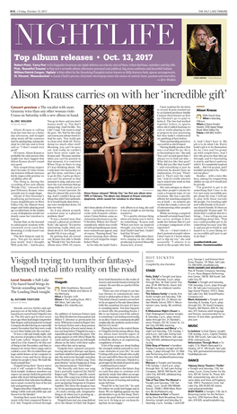 Alison Krauss Carries on with Her ‘Incredible Gift’