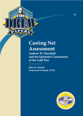 Casting Net Assessment Andrew W