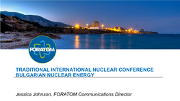 11-20-Nuclear in Europe. Latest Developments-Mrs.Jessica Johnson