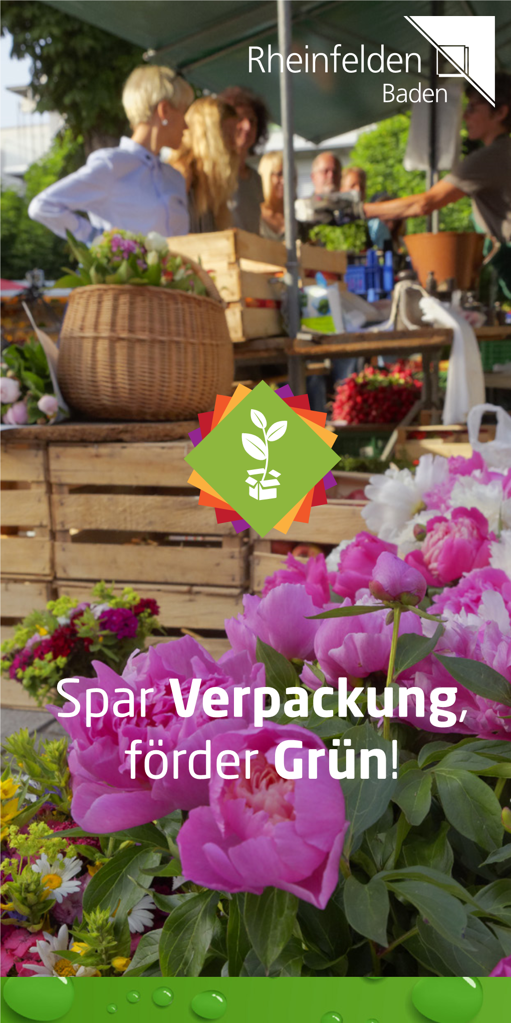 Verpackungsfreier Markt Spar Verpackung, Förder Grün