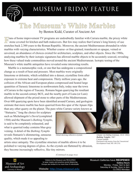 The Museum's White Marbles
