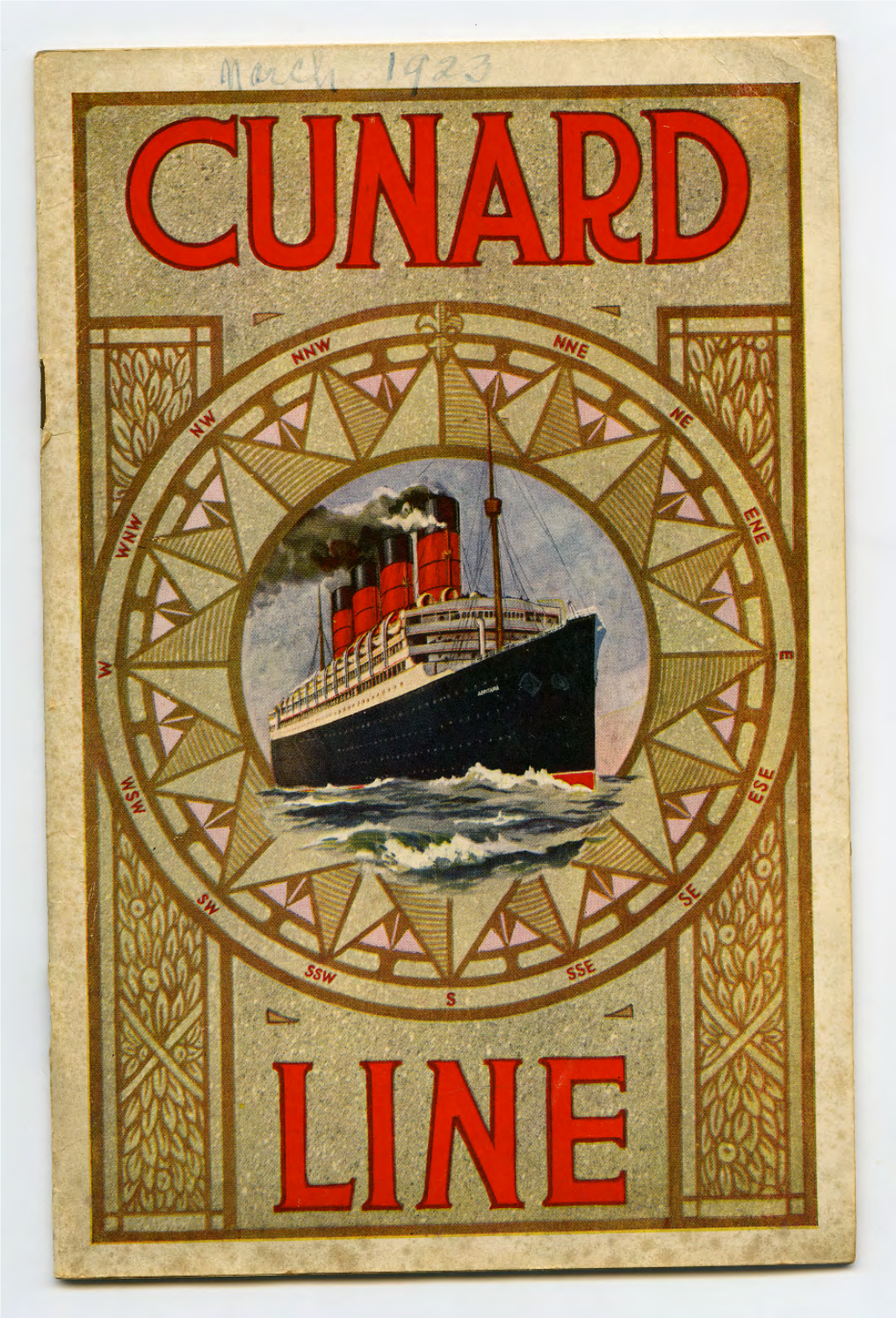 Cunard Line · Reisebureau G