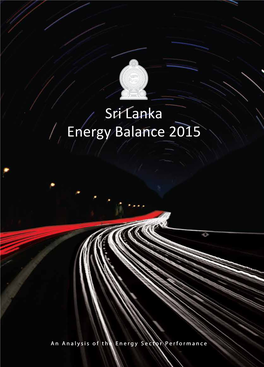 Energy Balance 2015 Sri Lanka