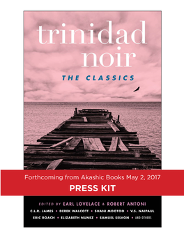 Trinidad Noir: the Classics Edited by Earl Lovelace and Robert Antoni