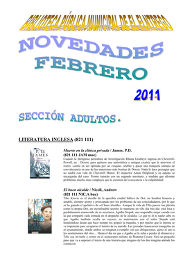 Literatura Inglesa (821 111)