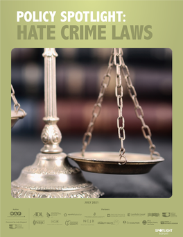 Policy Spotlight: Hate Crime Laws