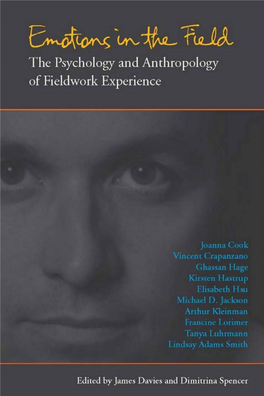Emotions in the Field: the Psychology and Anthropology of Fieldwork