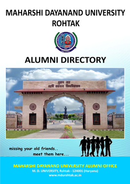 Maharshi Dayanand University Rohtak Alumni