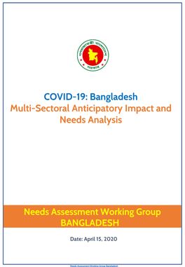 COVID-19: Bangladesh Multi-Sectoral Anticipatory Impact and Needs Analysis