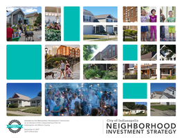 Neighborhood Investment Strategy TABLE of CONTENTS