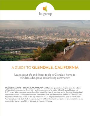 A Guide to Glendale, California