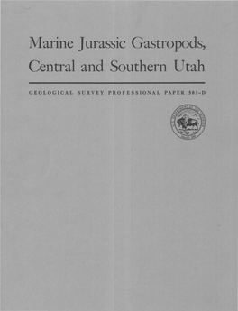 Marine Jurassic Gastropods, Central and Southern Utah