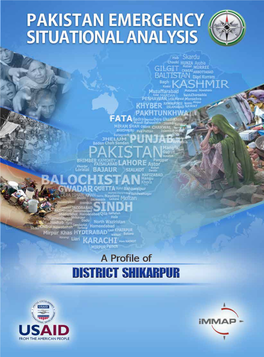 Shikarpur “Disaster Risk Reduction Has Been a Part of USAID’S Work for Decades