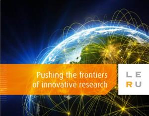 Pushing the Frontiers of Innovative Research