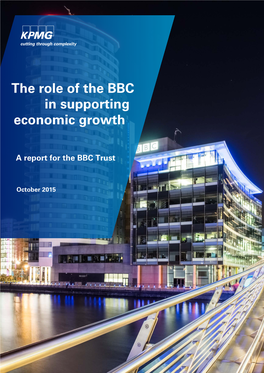 The Role of the BBC in Supporting Economic Growth