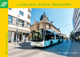 General Leaflet on Ljubljanski Potniški Promet