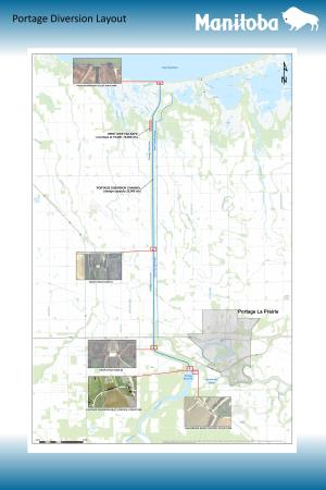 Portage Diversion Layout Recent and Future Projects