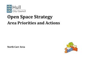 North Carr Area Actions and Priorities Report