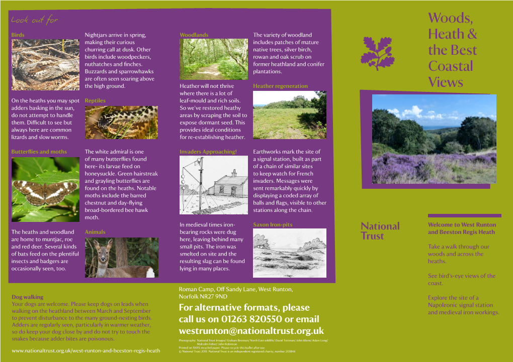 Download Our Welcome Leaflet