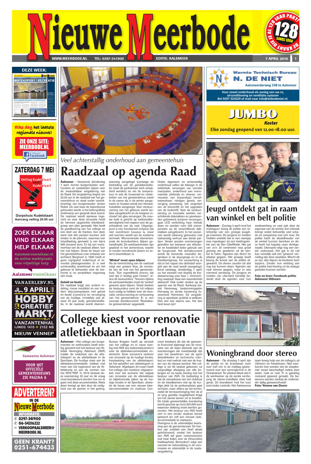 Raadzaal Op Agenda Raad