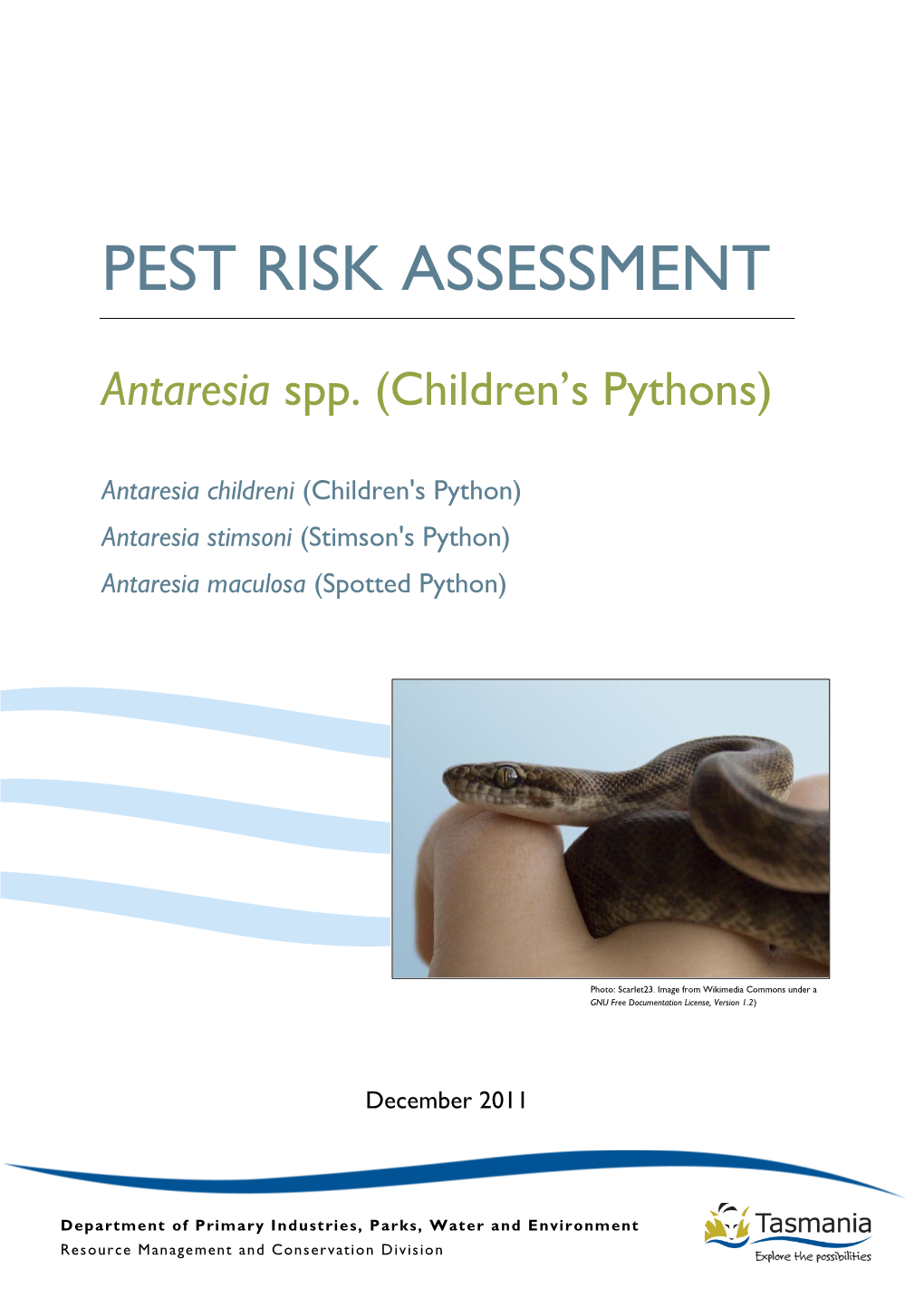 Pest Risk Assessment