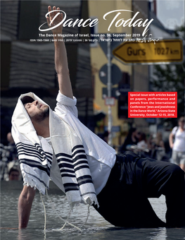 The Dance Magazine of Israel, Issue No. 36, September 2019