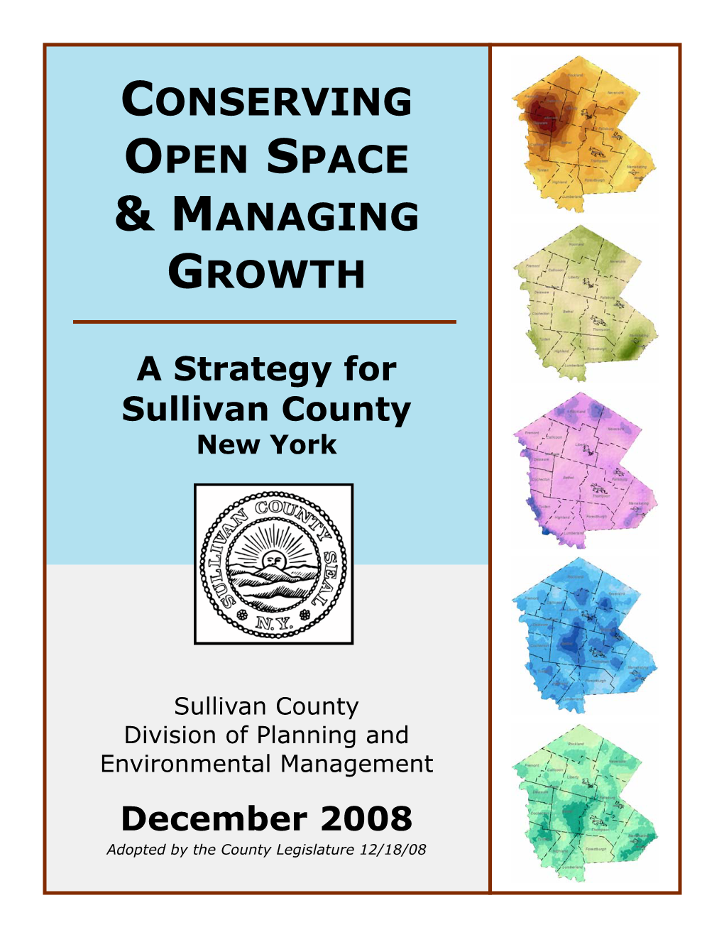 Conserving Open Space & Managing Growth