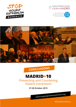 MADRID+10 Preventing and Countering Violent Extremism 27-28 October 2015