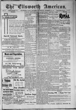 Ellsworth American : December 28, 1904