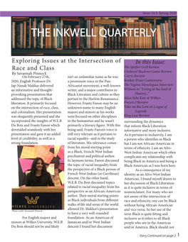 The Inkwell Quarterly Issue 14.3: Spring 2020