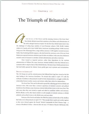 The Triumph of Britannia?