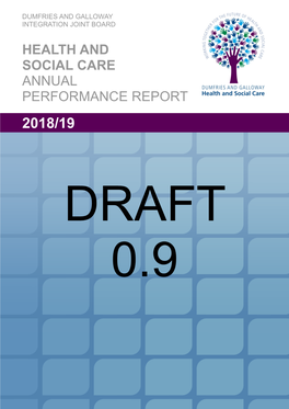 Health and Social Care Annual Performance Report 2018/19