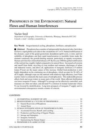 Flows and Human Interferences