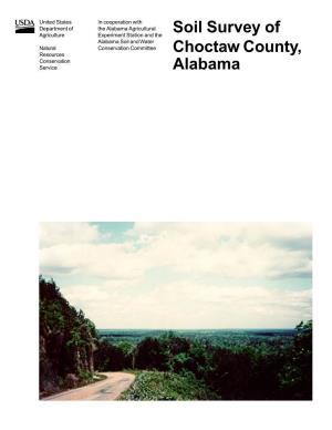 Soil Survey of Choctaw County, Alabama