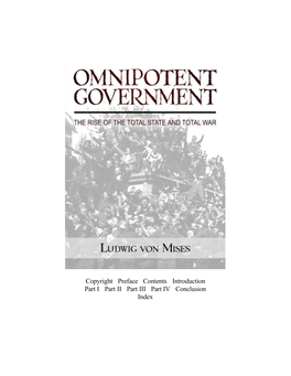 Omnipotent Government: the Rise of Total State and Total