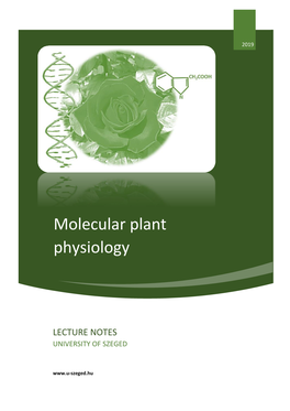 Molecular Plant Physiology