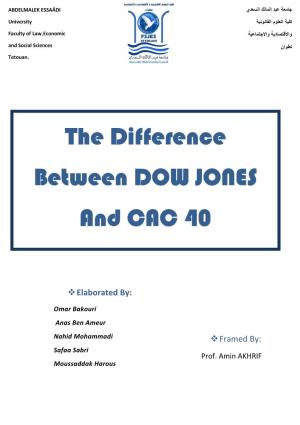 The Difference Between Dow Jones and CAC 40 1