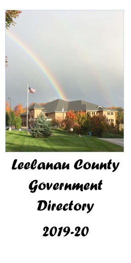 Leelanau County Government Directory 2019-20