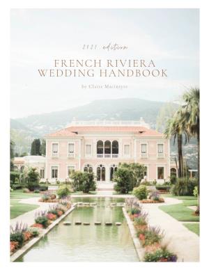 French Riviera Wedding Handbook