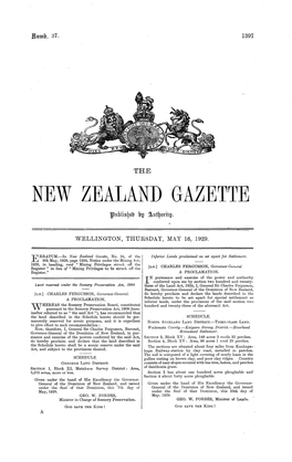 New Zealand G.Azette