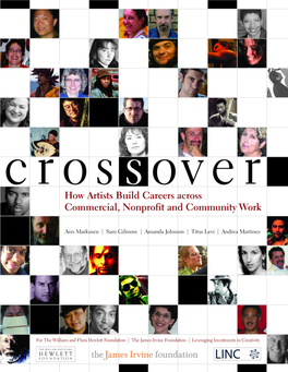 Crossover: How Artists Build Careers Across Commercial, Nonprofit and Community Work