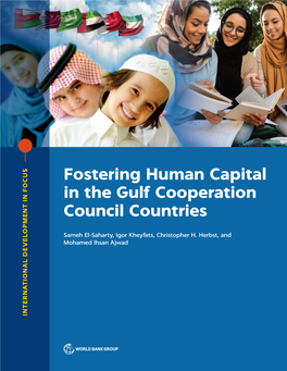 Fostering Human Capital in the Gulf Cooperation Council Countries
