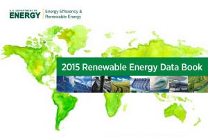 2015 Renewable Energy Data Book Acknowledgments